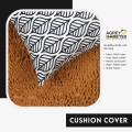 Cushion Cover, Black & White (16"x16"), Only Cover. 