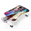Product Details Of Printed Computer Laptop Desk With Drawer - Small Foldable Multi-Function Bed Desk With Laptop Table Drawer.