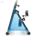 Pedal Exerciser Pedal Exercise Bike Workout Mini Indoor Leg Peddler Machine for Seniors Adjustable Resistance Hand Arm Leg Exercise Peddler.