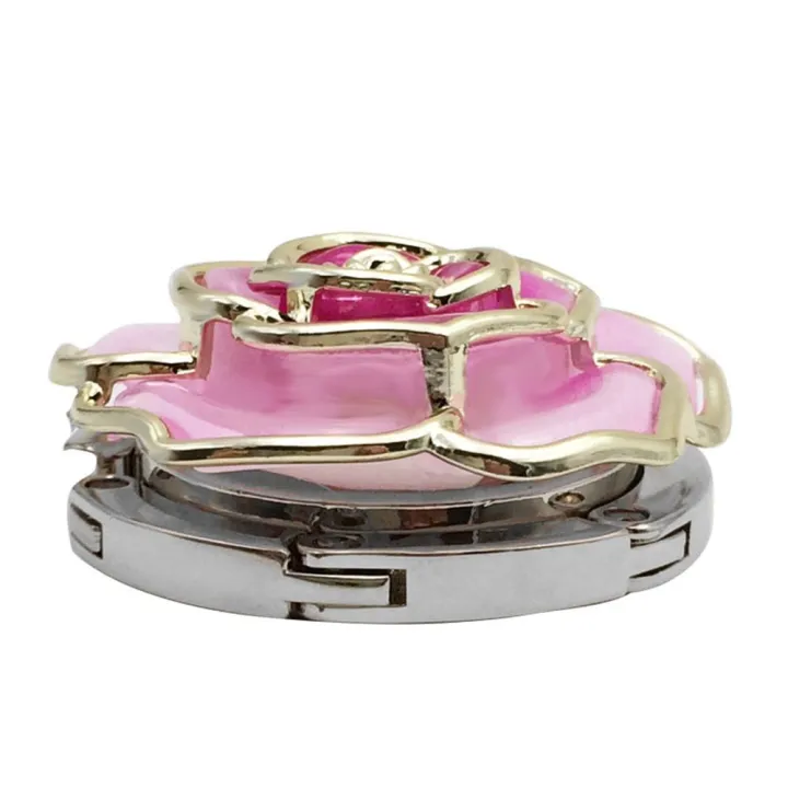 Rose%20Flower%20Pattern%20Portable%20Folding%20Table%20Hook%20Clasp%20Purse%20Bag%20Handbag%20Hooks%20Hanger%20Holder%20-%20Image%208
