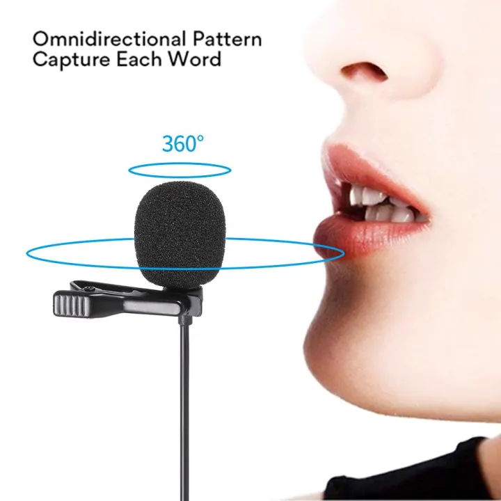 3.5%20AUX%20Mini%20Lavalier%20Lapel%20Microphone%20Omnidirectional%20Mic%20with%20Clip%20On%20Model:%20GL-119%20-%20Image%203