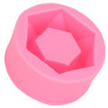 Succulent Planter Mould Non Stick Flower Pot Mould Hex Silicone for Cake Chocolate Aromatherapy. 