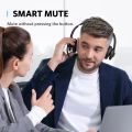 Anker PowerConf H500 Charging Stand Bluetooth Dual-Ear Headset Microphone Audio Recording Meeting Transcription AI-Enhanced Call. 