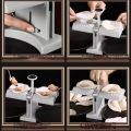 Automatic Dumpling Maker Household Double Head Automatic Dumpling Maker Press Mold Making Tool Easy to Use for Dumplings. 