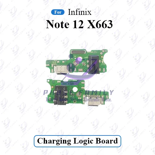 Charging Logic Board For Infinix Note 12 Charging Port USB Plug PCB ...