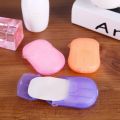 Portable Travel Boxed Mini Paper Soap One Box. 