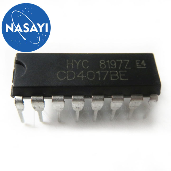 10pcs CD4017BE CD4017 DIP-16 | Daraz.com.bd