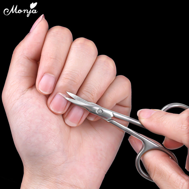 %E3%80%90The%20Edge%20of%20Beauty%E3%80%91New%20Monja%20Cuticle%20tainle%20teel%20Dead%20kin%20Remover%20Eyebrow%20Trimmer%20Cuticle%20Clipper%20Manicure%20Pedicure%20-%20Image%207