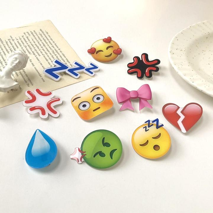 Funny Hair Clip Network Emoji hairpin Side Clip Water Drop Bangs