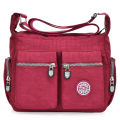 【Event】Zhuo Ku 2020 New Washed Nylon Bag Canvas Women's Bag One Shoulder Crossbody Handbag Mommy Bag.