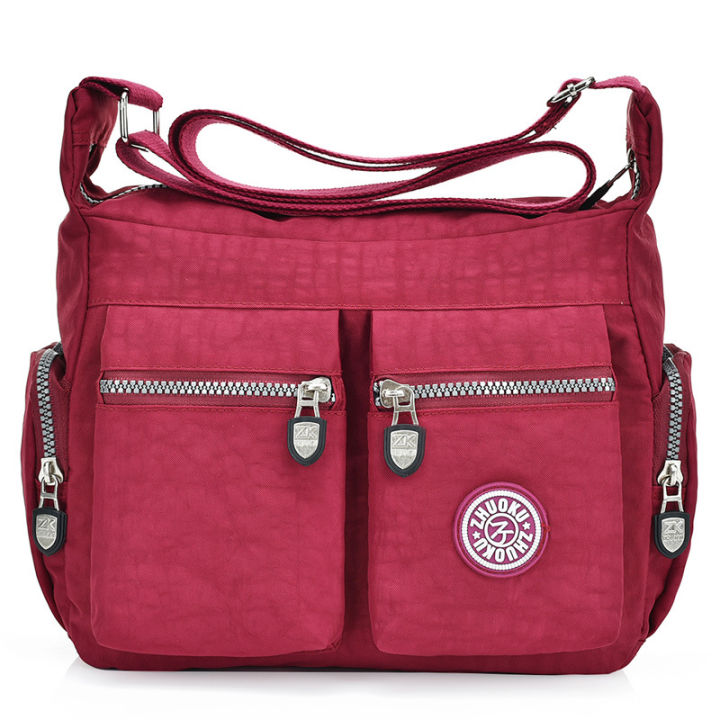 %E3%80%90Event%E3%80%91Zhuo%20Ku%202020%20New%20Washed%20Nylon%20Bag%20Canvas%20Women's%20Bag%20One%20Shoulder%20Crossbody%20Handbag%20Mommy%20Bag%20-%20Image%203