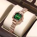 Landa Women's Fashion Waterproof Solid Steel Strap Watch.