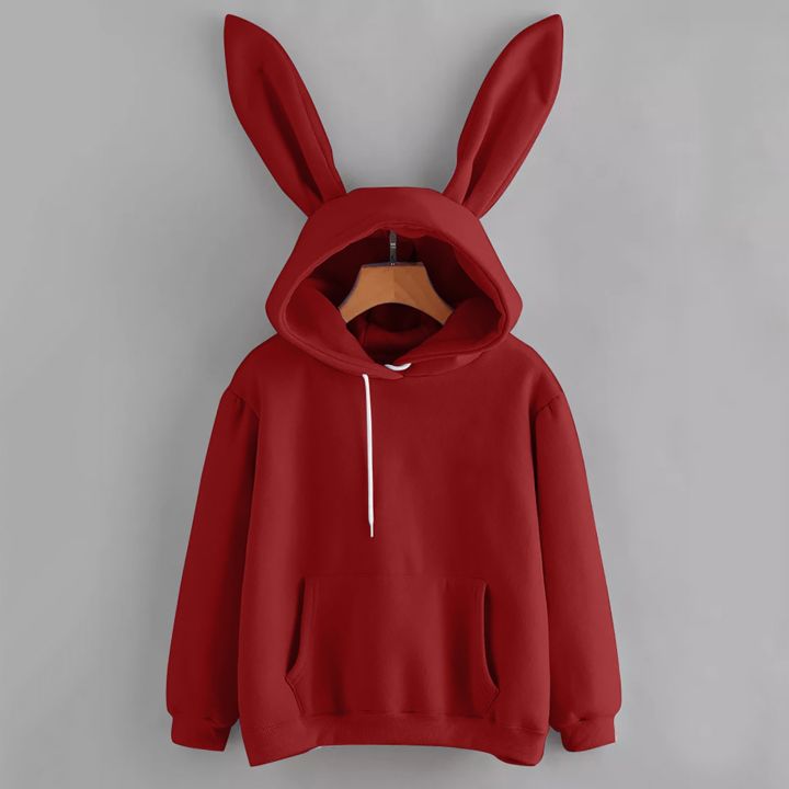 Women%20Cute%20Bunny%20Ears%20Girl%20Hoodie%20Casual%20Long%20Sleeve%20Sweatshirt%20Pullover%20Tops%20Autumn%20Winter%20Warm%20Sweatshirt%20Hoodies%20For%20Women%20-%20Image%206
