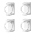 4Pcs Curtain Rod Holder Clamp Hooks.