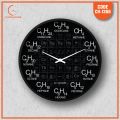 Clock House BD Chemistry Wall Clock Black. 