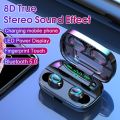 S11 Waterproof Wireless Bluetooth Headset TWS LED Headphones In-Ear Touch Control Earphones Sport HiFi Stereo Earset 3500mAh.