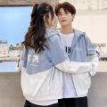 Couple Clothes2023New TrendinsSuper Popular Couple Hoodie Coat Summer Thin Business Attire Hooded Jacket. 