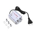 Standard AC 220V 2-Way CATV Signal Amplifier Video Assistor Splitter.