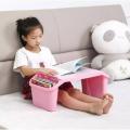 Study Table Plastic Children Small Study Table With Storage Lap Laptop Desk For Kid Adult Home Bedroom Furniture Portable Children's Study Table Baby Snack Table Storage Box,Writing Plastic Table.