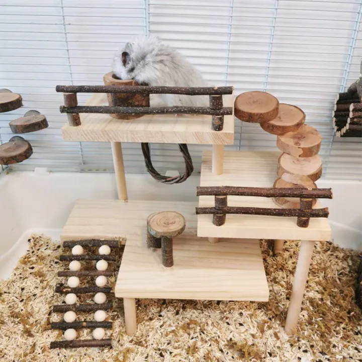 Qiunery%20Wooden%20Hamster%20Platform%20With%20Fence,%20Climbing%20Ladder%203-Tier%20Handmade%20Guinea%20Pig%20Playground,%20Small%20Animals%20Exercise%20Activity%20Toy%20For%20Parrot,%20Gerbil,%20Squirrel%20-%20Image%206