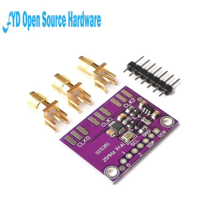【Mary DAI Store】DC 3V 5V CJMCU-5351 Si5351A I2C Clock Generator Breakout Signal Generator PLL Divider 8KHz-160MHz for Arduino