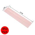D.I.Y. Storage Organizer Adjustable Drawers Shelves Household Free Combination Partition Space Saver Tools- Drawer Divider Organizer 4 PCs/set.