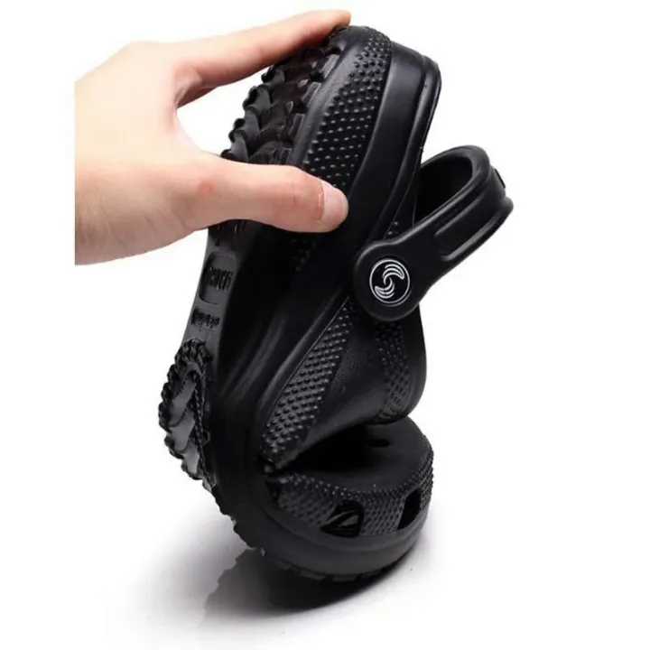 New%202024%20Summer%20Thick%20Bottom%20Fashion%20Sandals%2037-45%20Men%20Casual%20Beach%20Shoes%20Boys%20Hollow-Out%20Garden%20Clogs%20EVA%20Slip%20On%20Shoes%20Man%20-%20Image%205