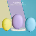 New Simple USB Charging Hand Warmer Single-Sided Quick Heating Mini Heating Pad Warm Egg Student Gift Printing LOGO.
