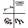 Comb Pack of Push Up Bar, Chest Expander and Hand Grips. 
