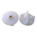 Small 4 Teeth White Plastic Mixer Grinder Jar Coupler - 1pcs. 