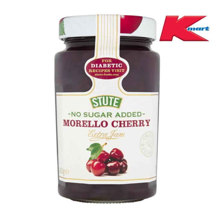 Stute Morello Cherry Jam No Sugar added 430gm