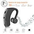 V9 Business Earphones Bluetooth 5.0 Ear Hook TWS Wireless Headphones with Mic Hands-free Call Headset In-Ear HiFI Music headset.