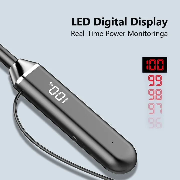Timack%C2%AE%20Bluetooth%205.2%20Earphones%20Neckband%20Headphones%20TWS%20Wireless%20Headsets%20HiFi%20Stereo%20LED%20Digital%20Display%20Dual%20Mode%20Waterproof%20Earbuds%20-%20Image%207