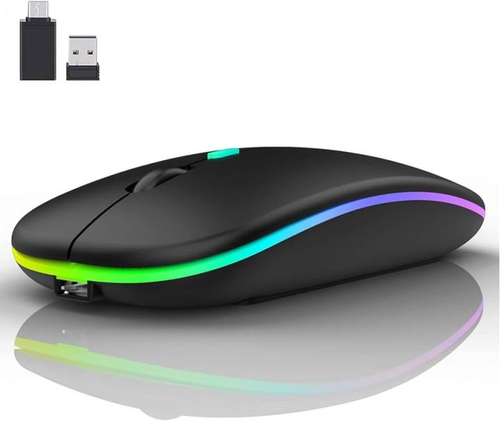 LED%20Wireless%20Mouse,%20Slim%20Rechargeable%20Wireless%20Silent%20Mouse,%202.4G%20+Blutooth%20Portable%20USB%20Optical%20Wireless%20Cordless%20Mice%20with%20USB%20Receiver%20for%20Laptop,%20PC,%20Computer,%20Mac%20(Black)%20-%20Image%204