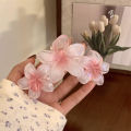 Fashion Gradient Flower Hair Clip For Women Sweet Ponytail Hair Claw Shark Clip Hairpin Barrettes Hawaiian Hair Accessories Bayline.