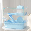 Small Pets House Double Layer Square Small Animal Big Villa Habitats.