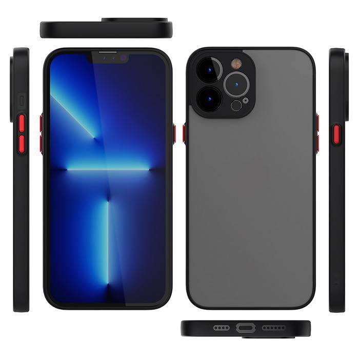 IP%2013%20Pro%20Max%20(6.7)%20smoked%20Matte%20Translucent%20Hard%20Case%20%20(Black,%20Camera%20Bump%20Protector)%20%206.7%20inch%20-%20Image%203