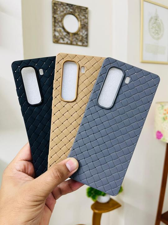 Infinix Hot 50 Pro Plus ( Curved Display Back Cover ) Back Cover Silicone Premium Super Slim For Curved Display Phone OneLike Soft Slim Flexible Protective Case Cover for Infinix Hot 50 Pro Plus- (Silicone, Black) Soft Case