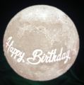 Personalized Moon Light ! Customized Moon Light with Photo & Text ! Moon light Lamp USB Plug & Play.