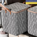 Clothes Storage Bag Portable Handle Large Capacity Quilt Storage Holder. 