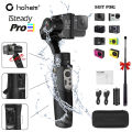 Hohem 3-Axis Handheld Gimbal Waterproof Action Camera Stabilizer for DJI Osmo Gopro Hero8//7/6/5/4 RXO SJCAM ISteady Pro 3/Pro4.