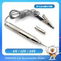TOHAYIE DC 6V 12V 24V Probe Light System Test Probe Lamp Auto Car Light Circuit Tester Lamp Voltage Test Pen Detector.