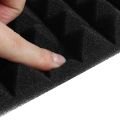 6 Pcs Acoustic Panels Foam Board Studio Sound-Absorbing Firewall Wedge Tiles Helps Reduce Echo and Unnecessary Noise. 