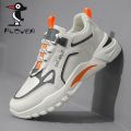 Woodpecker Men's Shoes Student Casual Shoes Autumn and Winter Non-Slip Trendy All-Matching Dad Shoes Breathable Leather Sneakers. 