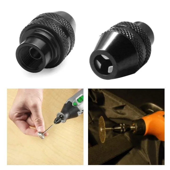 Delicate%20product%202Pcs%20Multi%20Quick%20Change%20Keyless%20Chuck%20Universal%20Chuck%20Replacement%20For%20Dremel%204486%20Rotary%20Tools%203000%204000%207700%208200%20-%20Image%203