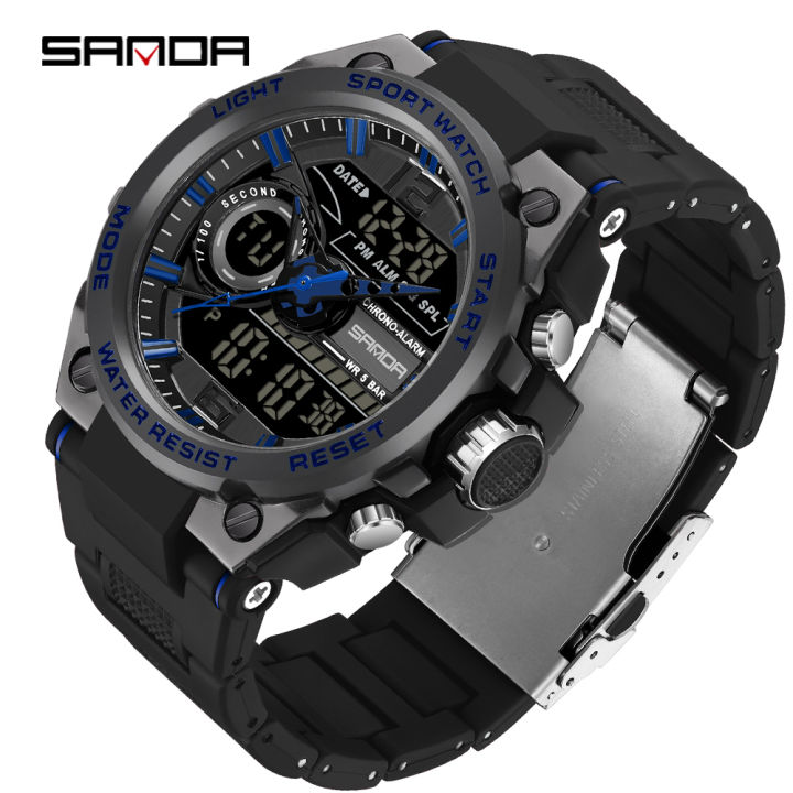 Sanda%20Men's%20Watches%20Sports%2050M%20Waterproof%20Digital%20Wristwatch%20for%20Male%20Clock%20Stopwatch%20Men's%20Watch%209010%20-%20Image%206