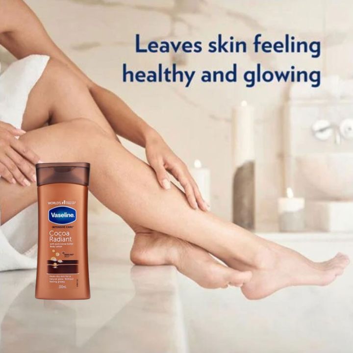 Vaseline%20Intensive%20Care%20Cocoa%20Radiant%20Body%20Lotion%20%E2%80%93%20200ml%20-%20Image%205