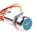 Universal 2 Wire 2 Keys Ignition Switch Key Lock Electric Bike Scooter. 