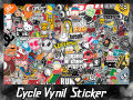 Cycle sticker full waterproof 1.5 feet.