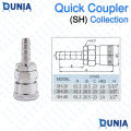 SH Series Quick Coupler Pneumatic Hose Barb Socket Online in Bangladesh 6mm, 8mm, 10mm, 12mm.